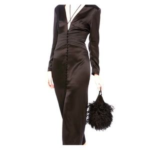 Markarian 100% silk Midi Dress, Size 4